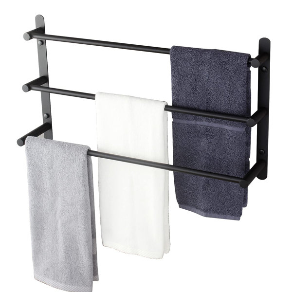 LUXESIT 24'' 3 Bar Wall Towel Bar Wayfair